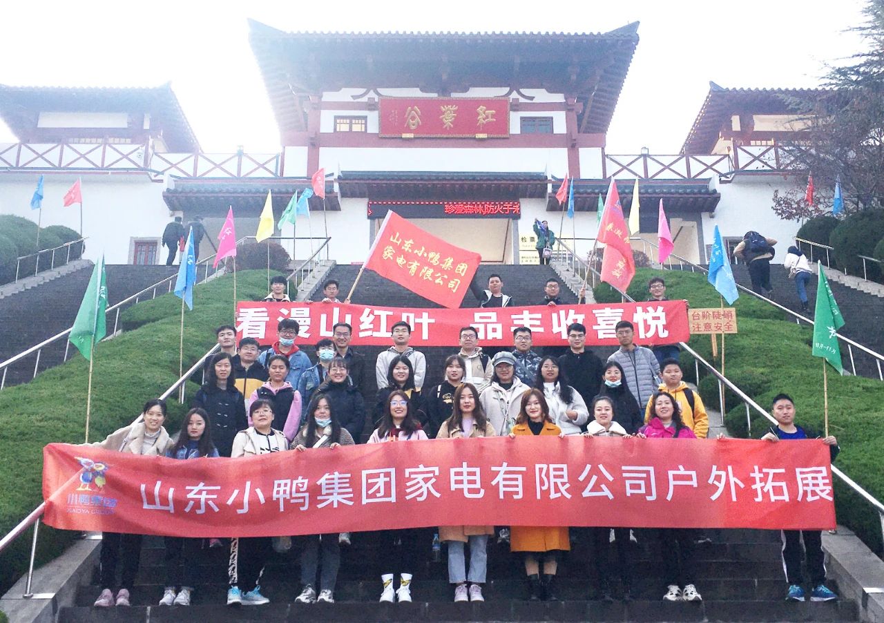 漫步紅葉谷，盡享楓葉情——小鴨家電職工團建活動!